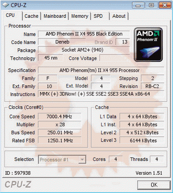 phenom II X4 955 Black edition